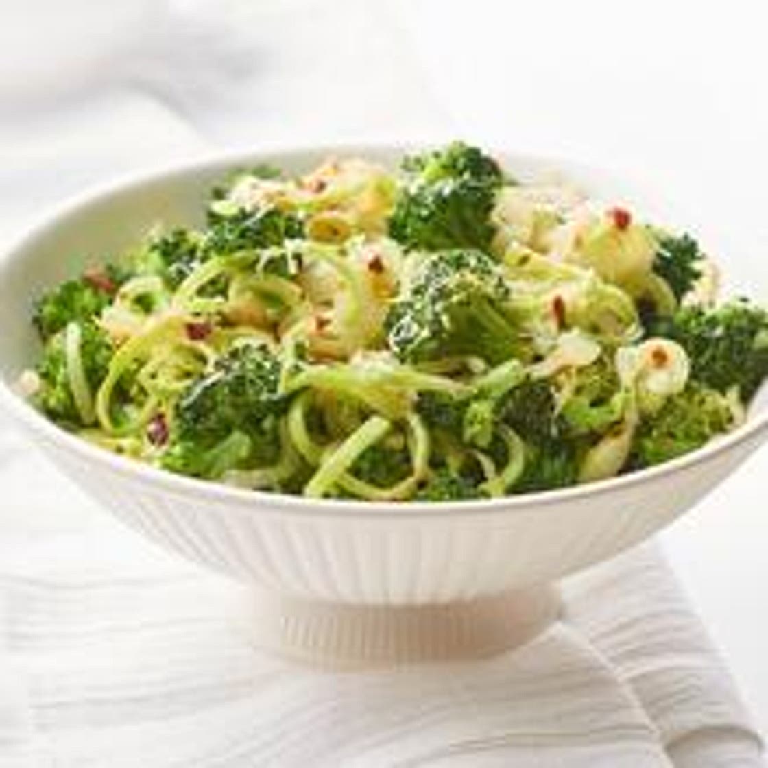 Spiralized Broccoli Salad