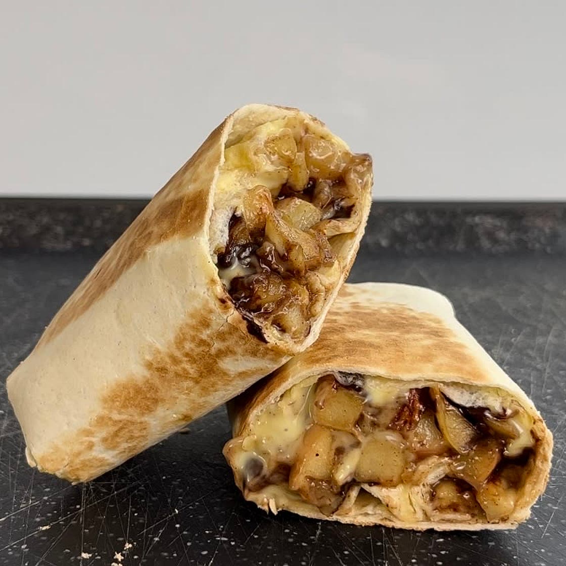 Autumn apple wrap