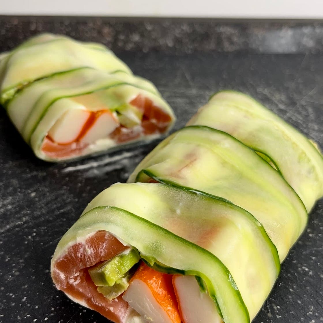 Fishy cucumber wrap zach choi style