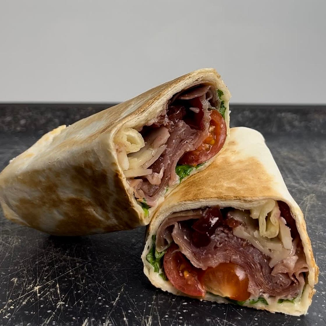 Sweet and savory red wine plum wrap