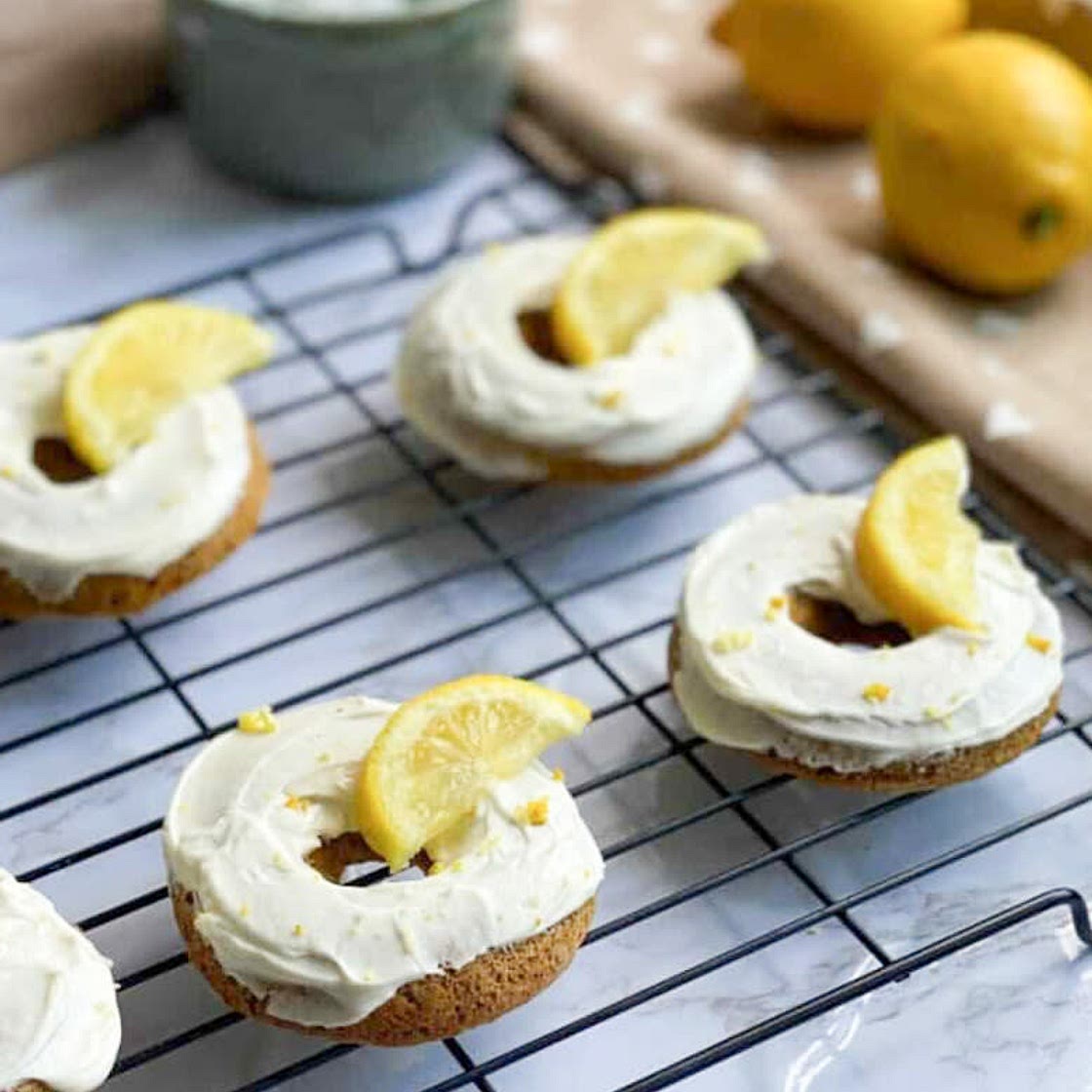 80 calorie lemon cheesecake donuts