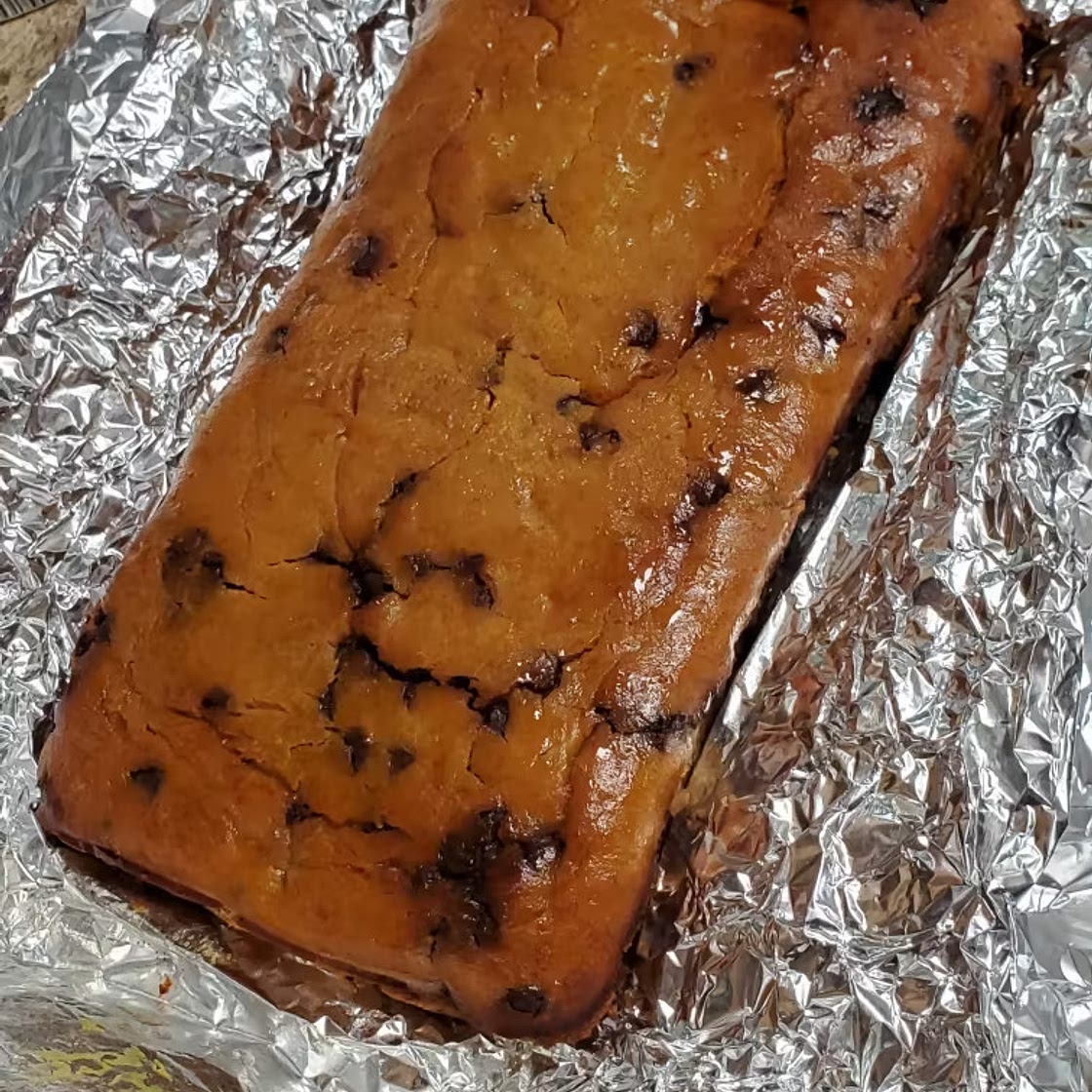 Pumpkin banana bread