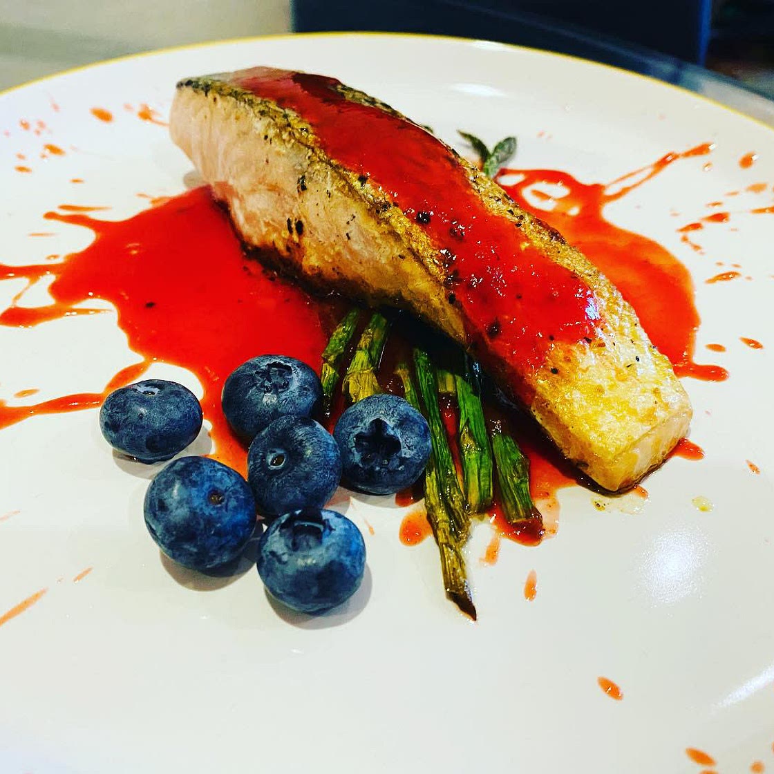 Raspberry Salmon