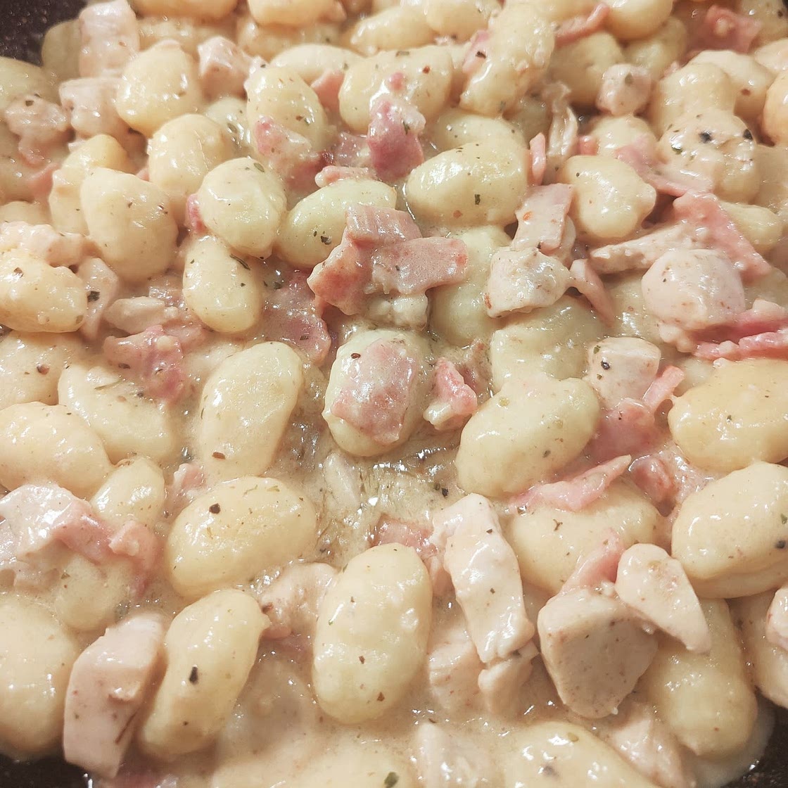 Chicken Bacon Gnocchi