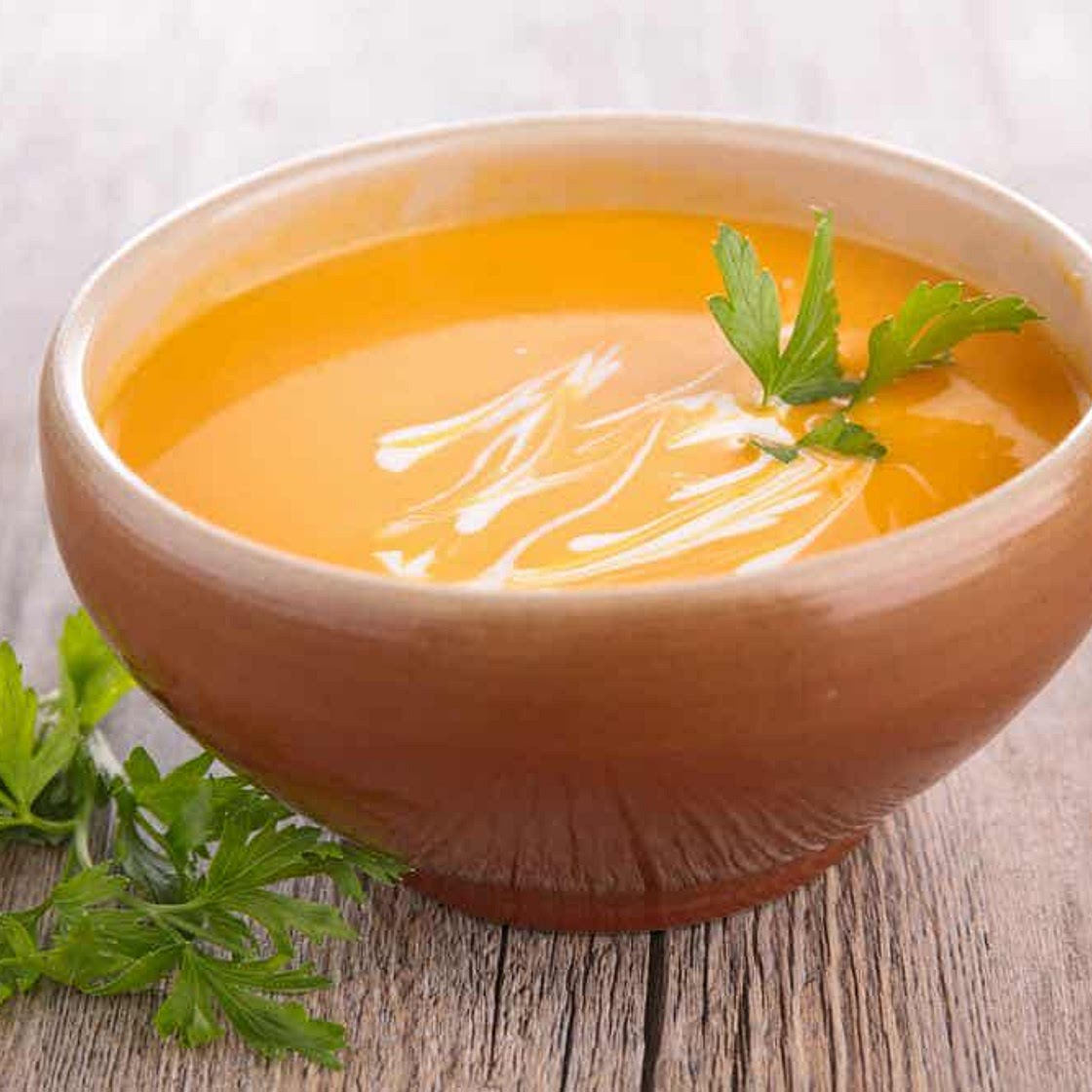 Crema de zanahoria