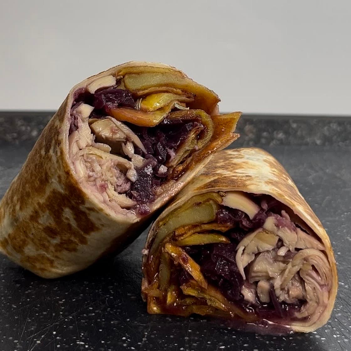 Christmas burrito