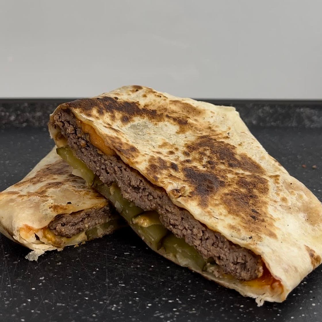 Cheeseburger wrap