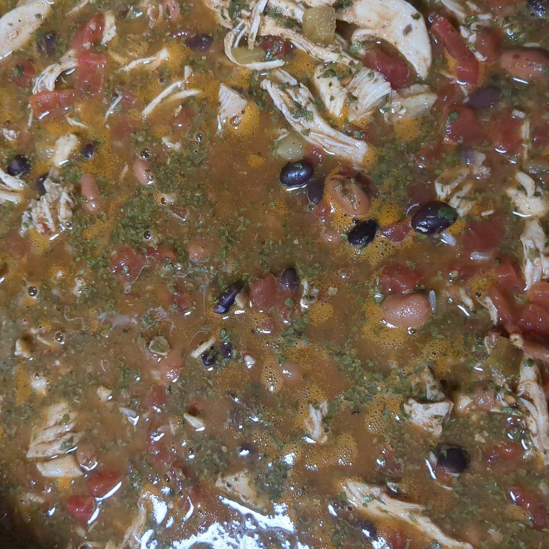 Chicken Burrito Skillet