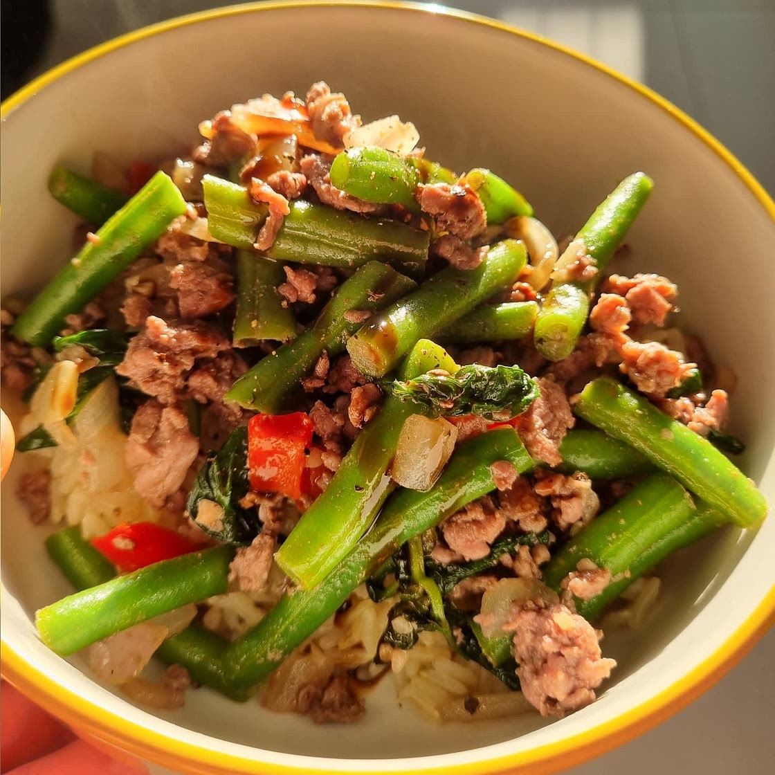 Dinner Tonight: Thai-Style Minced Chicken with Basil and Chiles Recipe