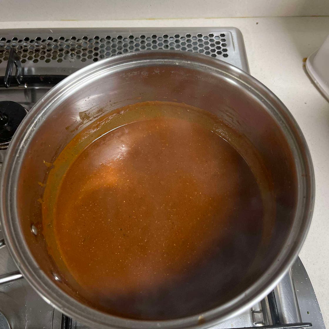 Quick enchilada sauce