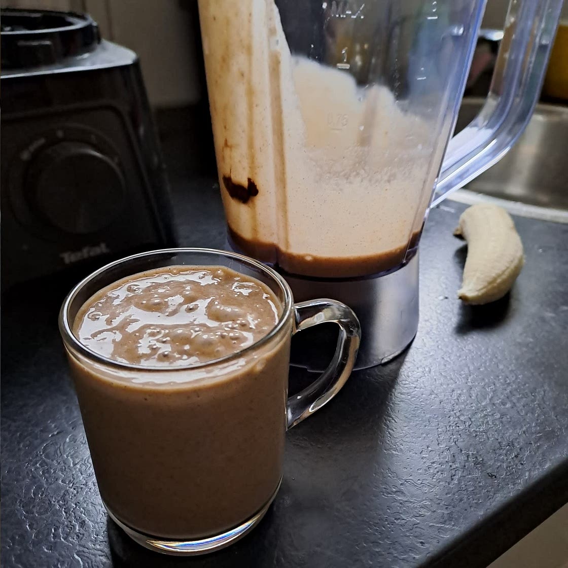 Coffee Nut Banana Smoothie