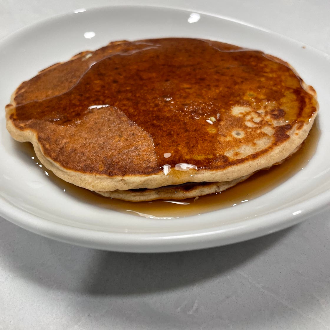 Sunrise Oat Flour Pancakes