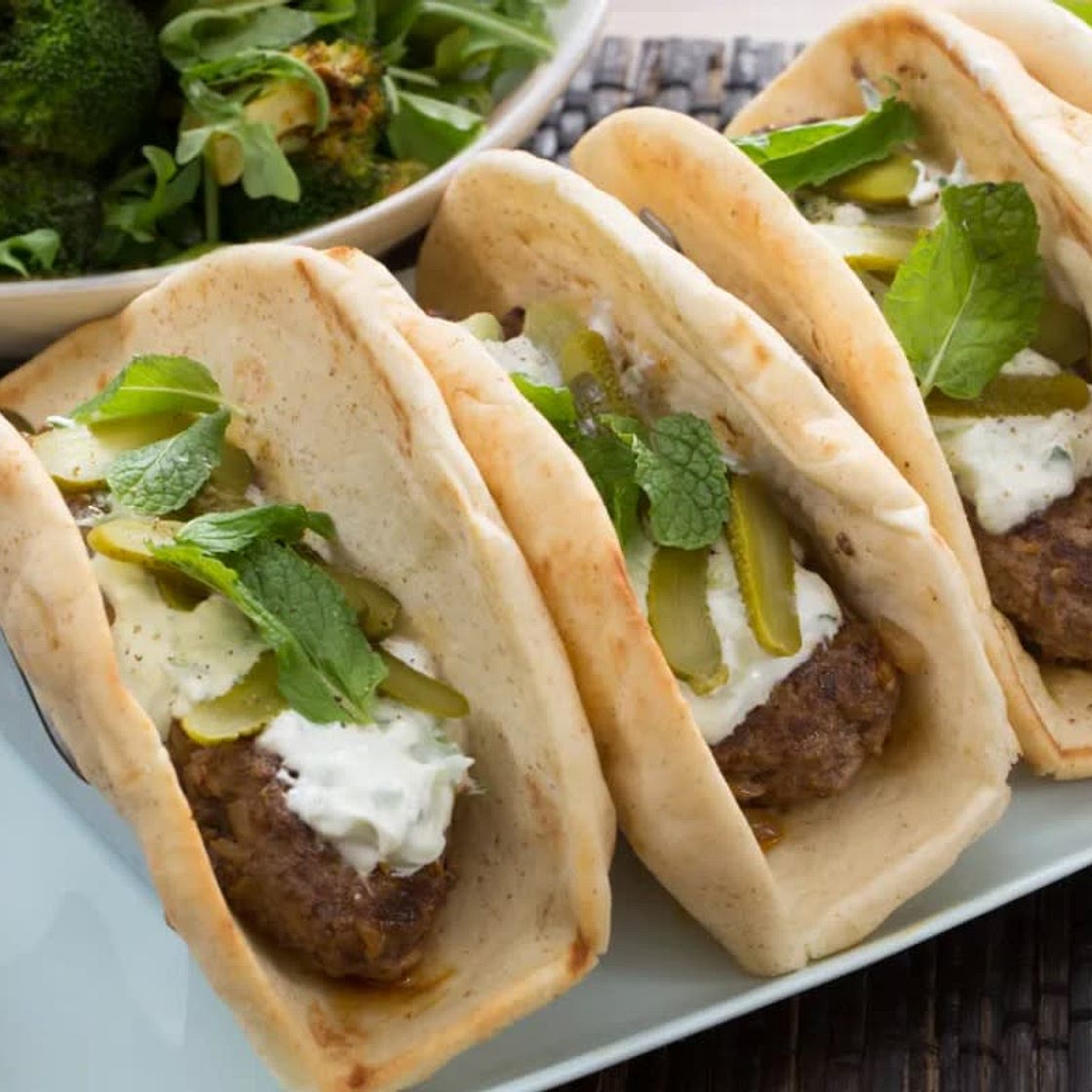 Ground Beef and Lamb Gyros