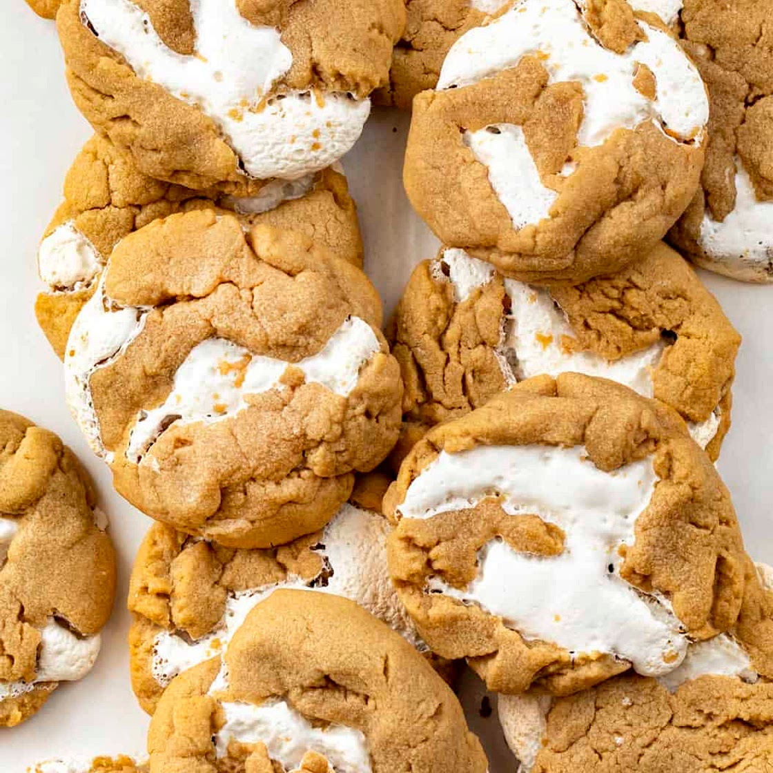 Fluffernutter Cookies