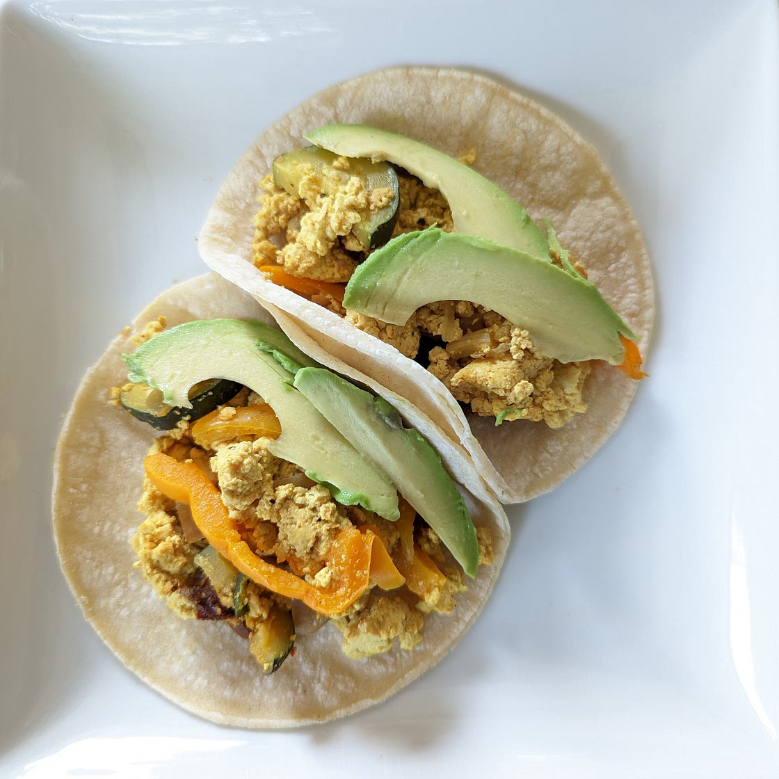 Tofu Scramble Breakfast Tacos