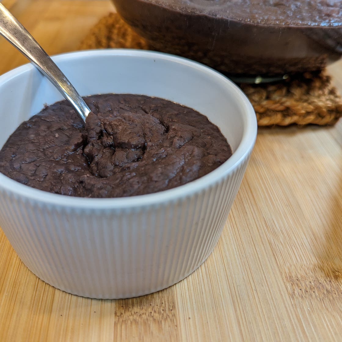 "Refried" Black Beans (No Soak, Instant Pot)