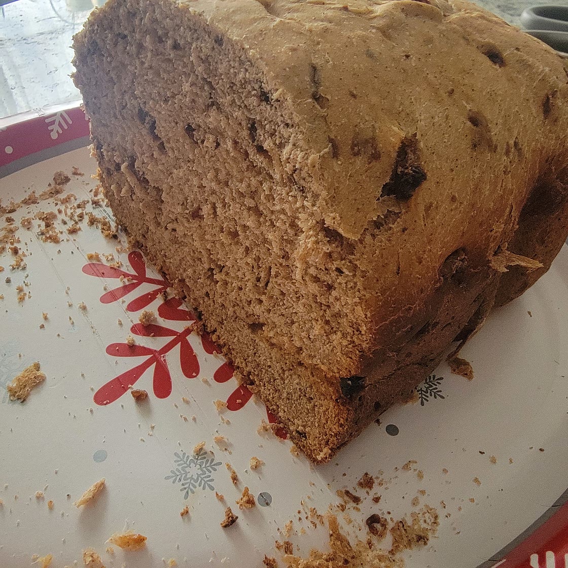 Cinnamon Raisin bread (bread machine)