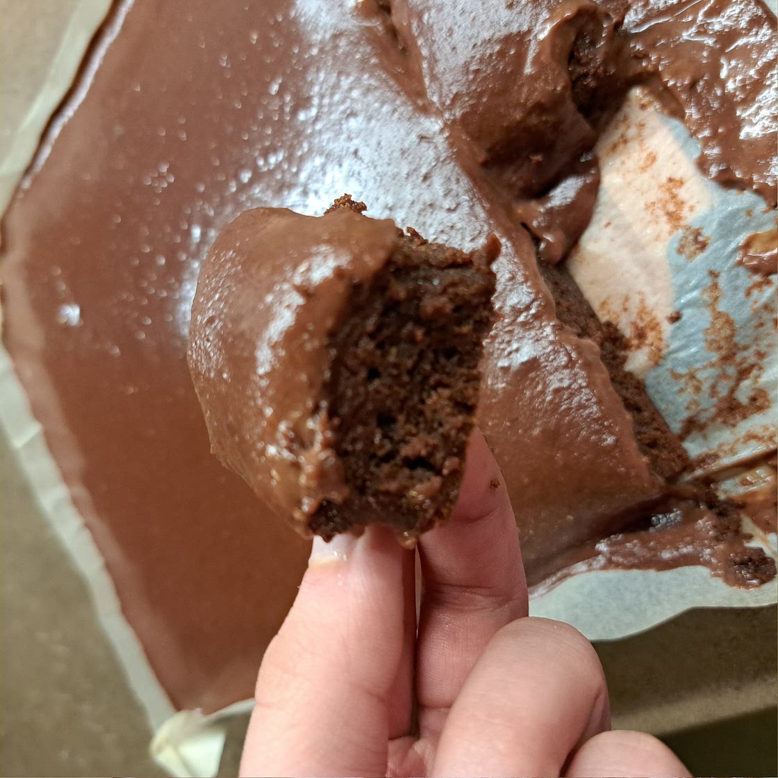 CHOCOLATE GANACHE BROWNIES