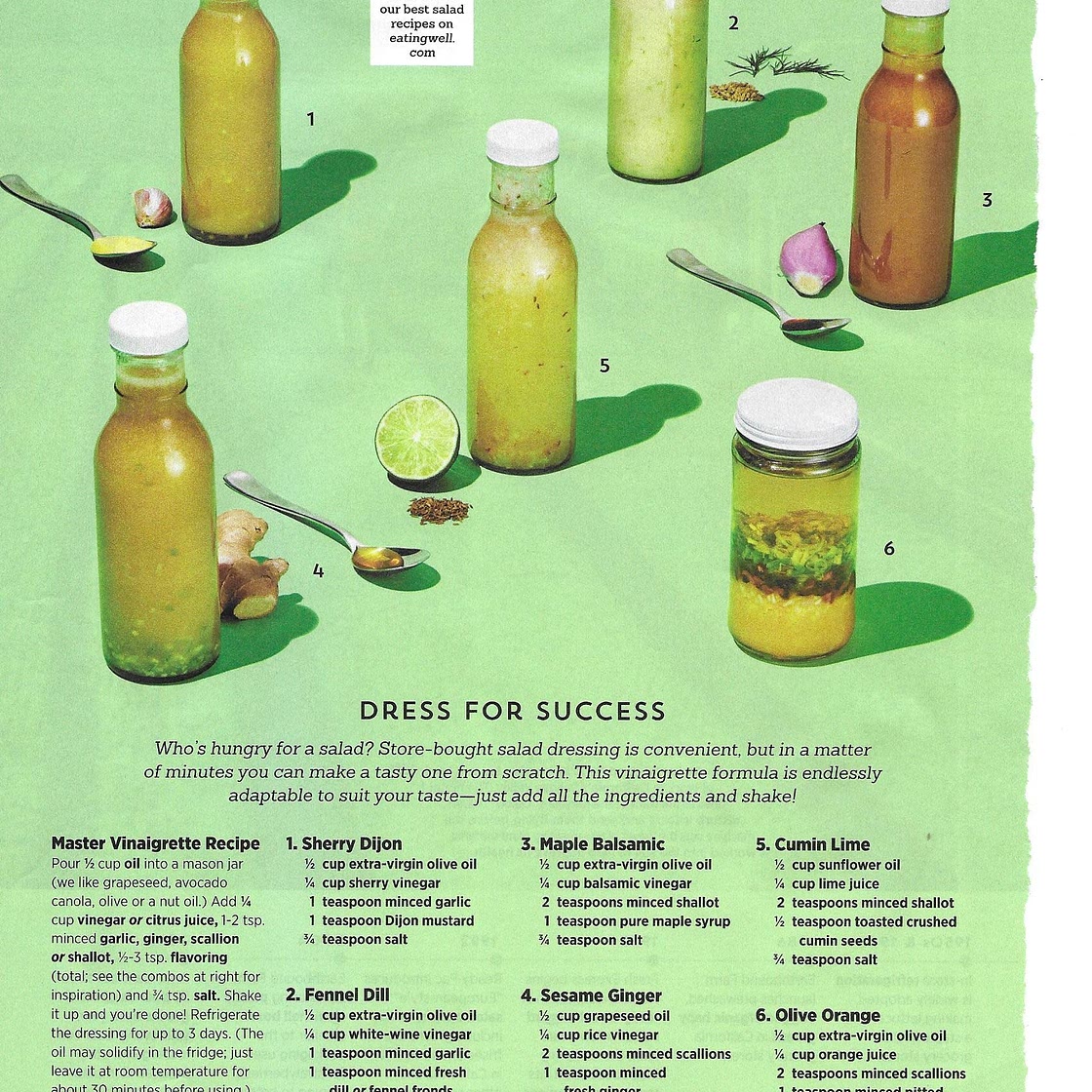 Cumin Lime Vinaigrette