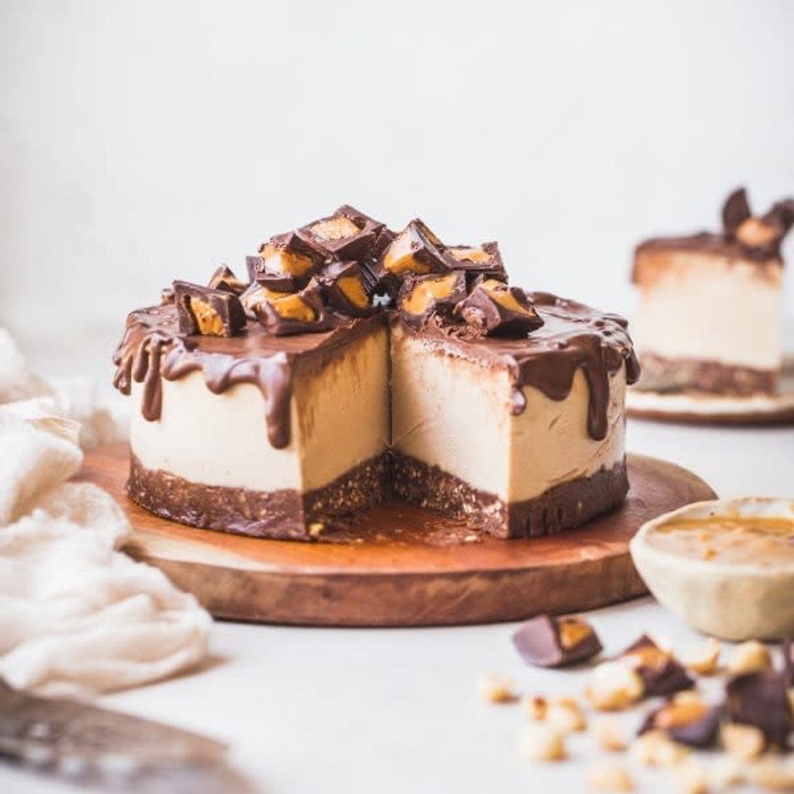 Chocolate/peanut butter Cheeze Cake
