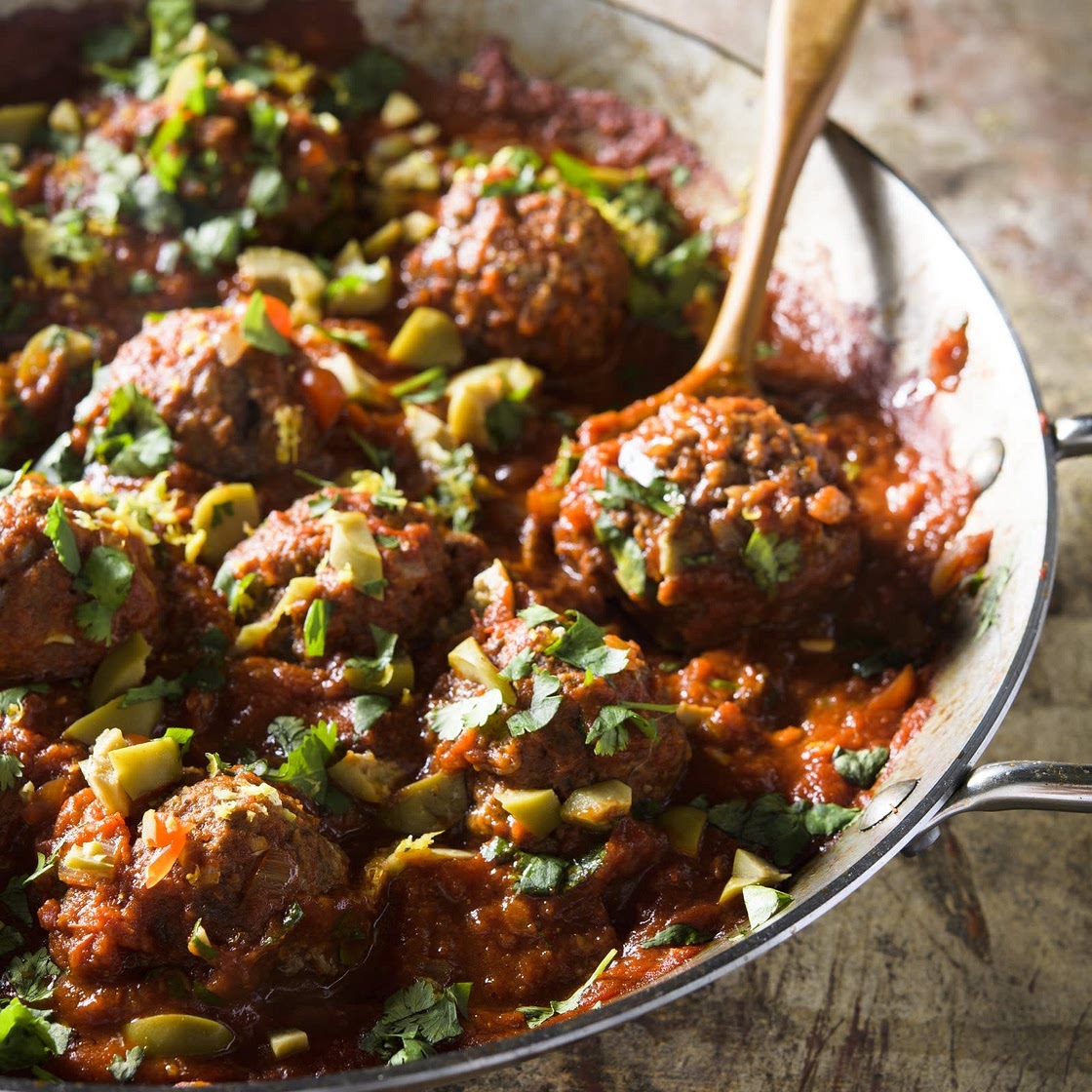 Moroccan Meatball Tagine