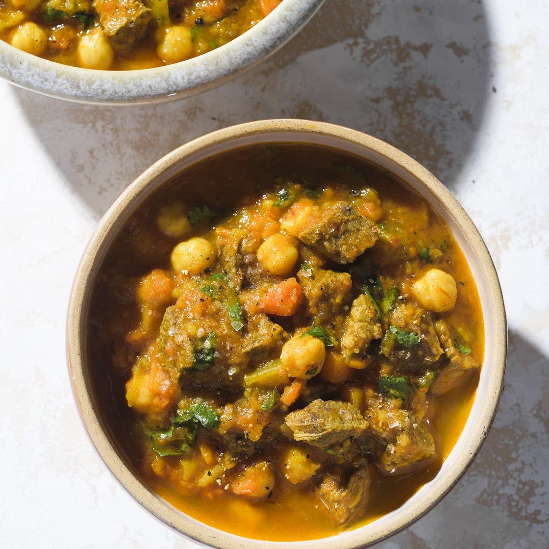 Moroccan Beef & Chickpea Stew