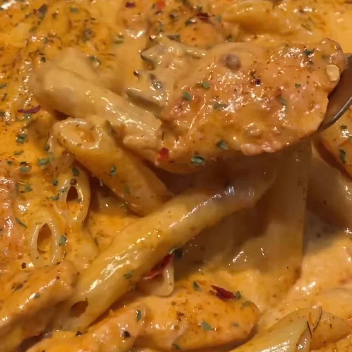 Sun dried tomato pasta 