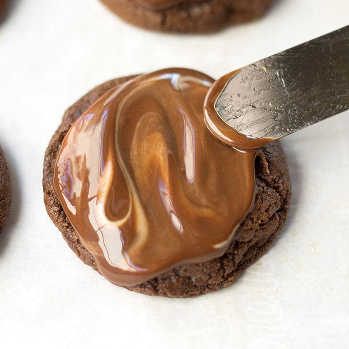 Crumbl -inspired Andes Mint Cookies