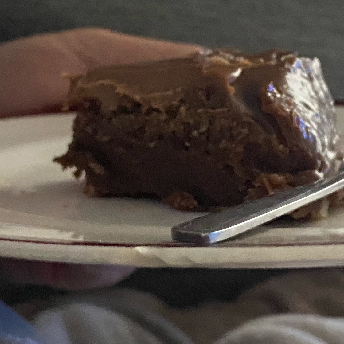 CHOCOLATE GANACHE BROWNIES