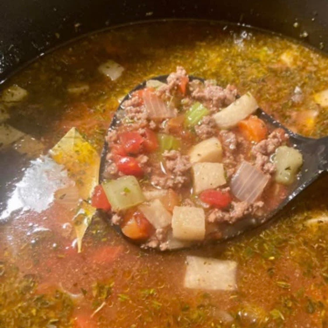 Autumn Beef soup 