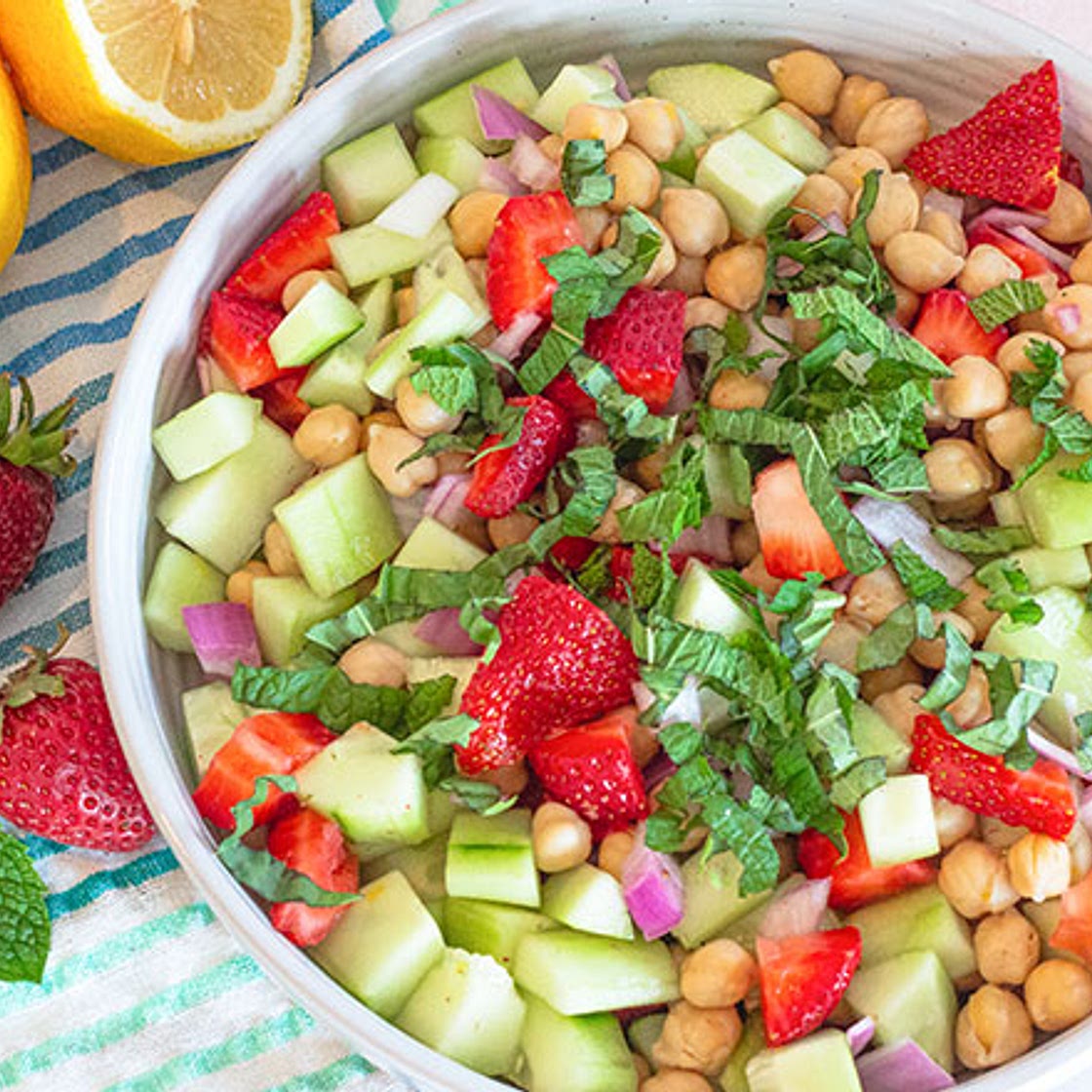 Strawberry Chopped Salad