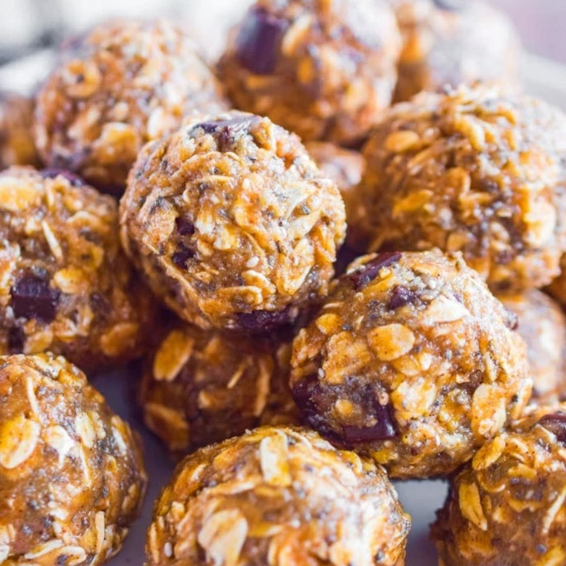 Chilled Pumpkin Seed-Protein Oats Balls