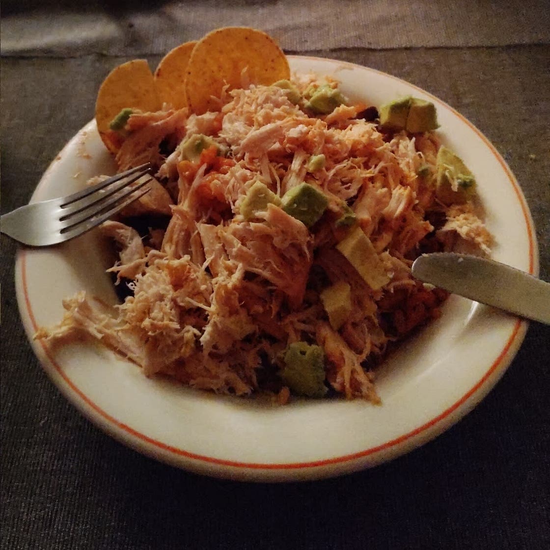 Instant Pot Chicken Taco Bowls