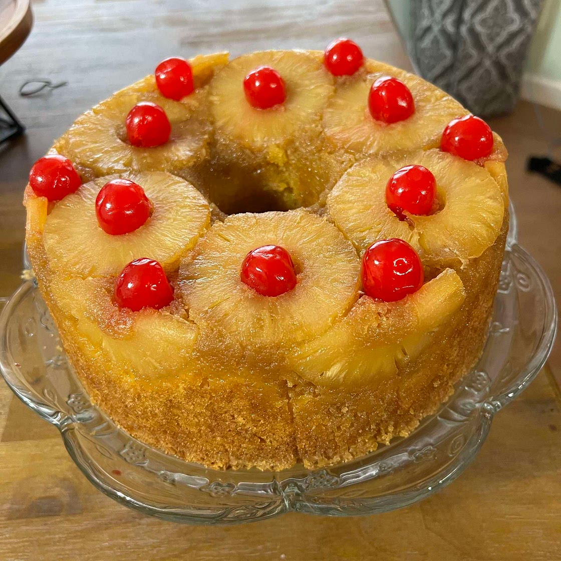 Aunt Cheryl's Pineapple Upside-Down Cake