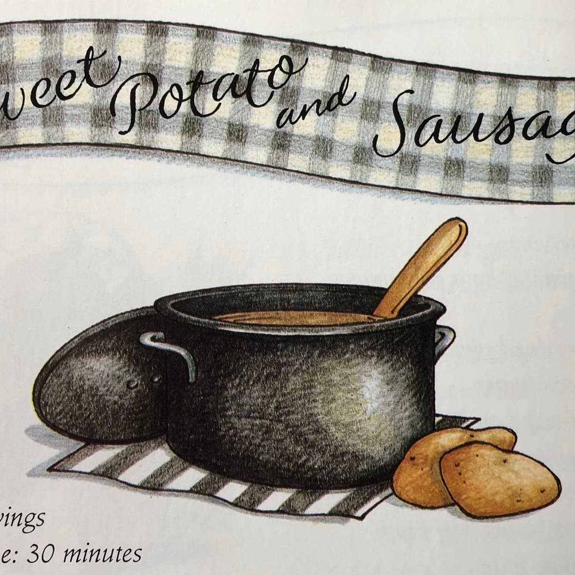 Sweet Potato and Sausage Soup