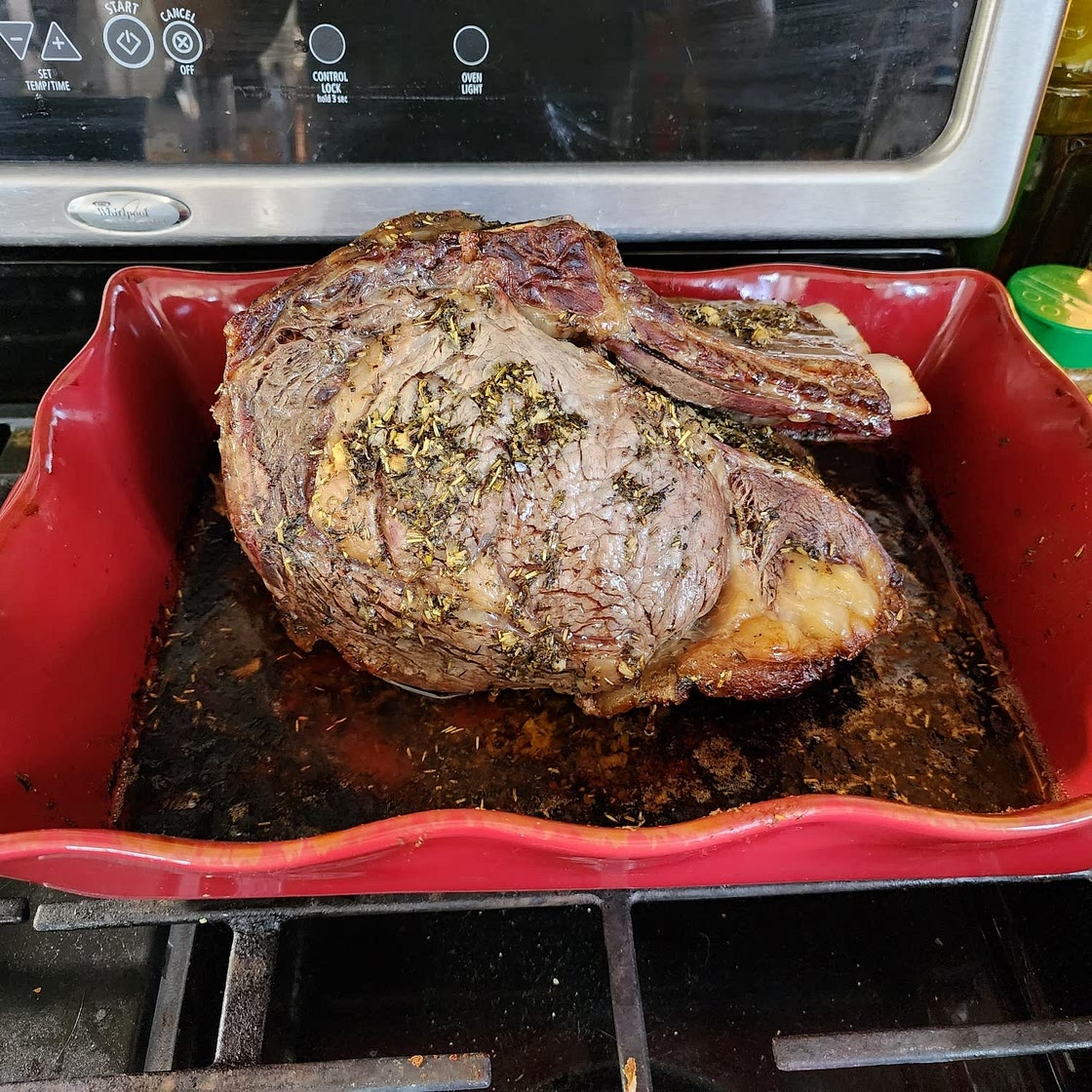 Garlic Butter Herb Prime Rib Recipe