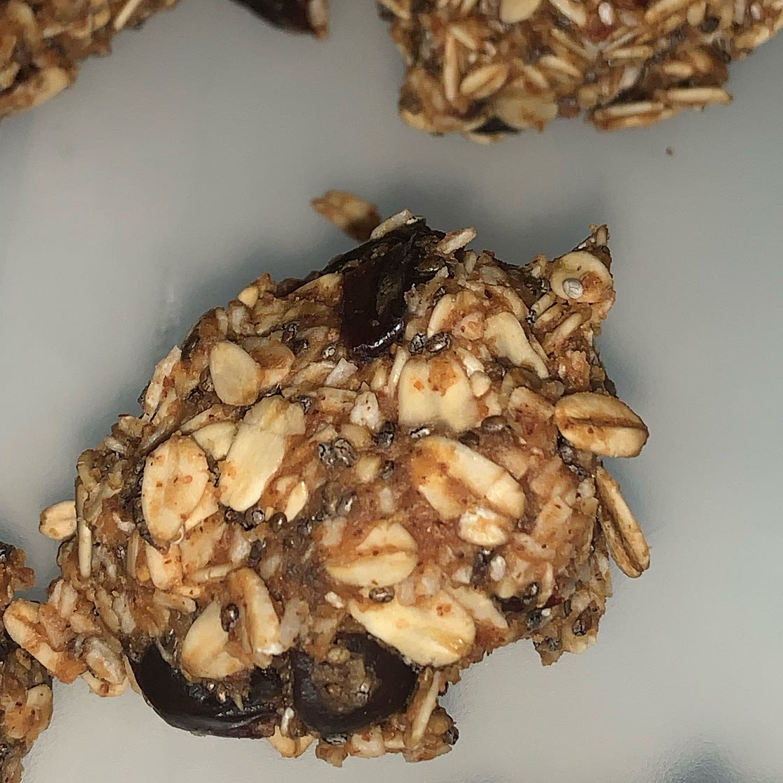Dark Chocolate Cherry Energy Bites