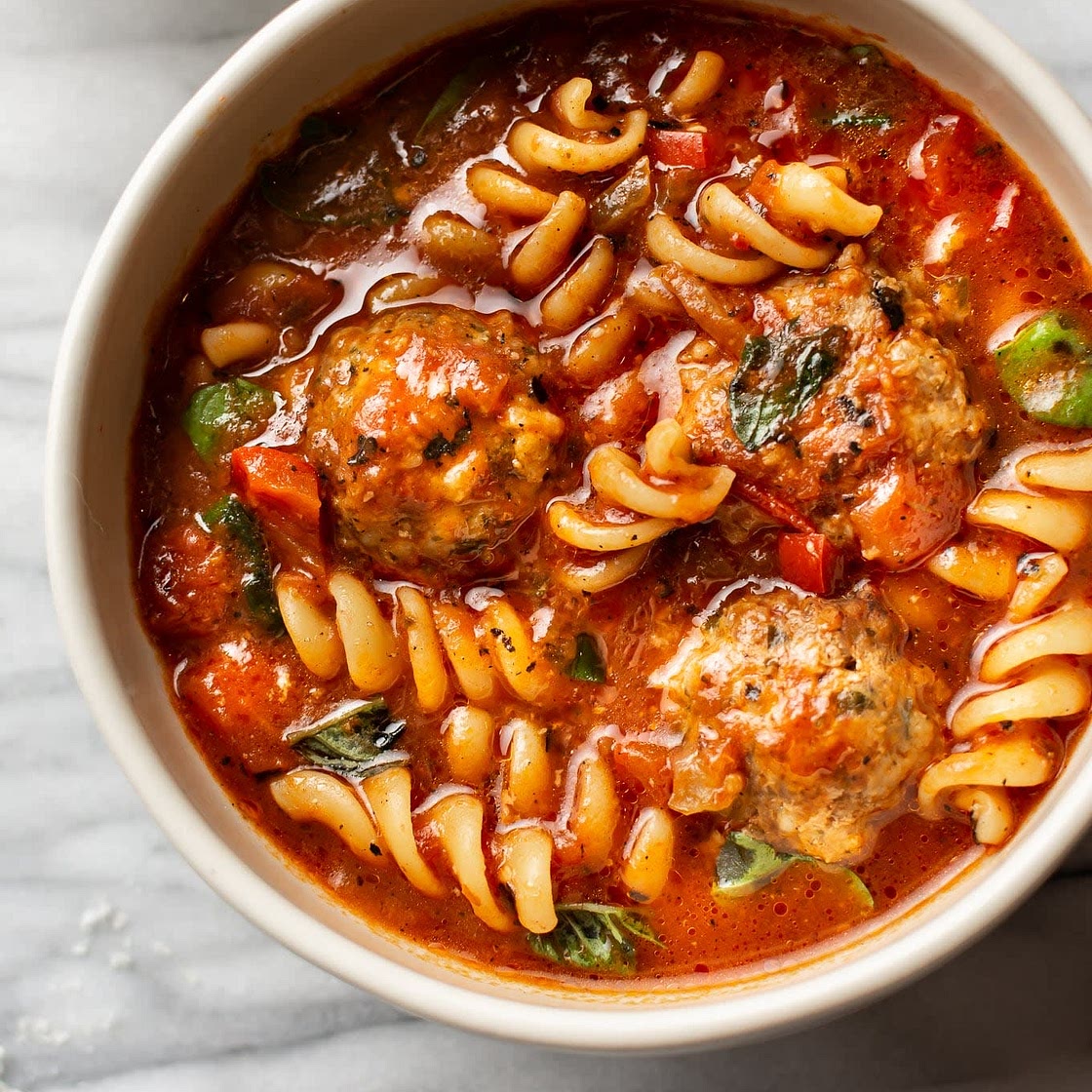 Meatball soup