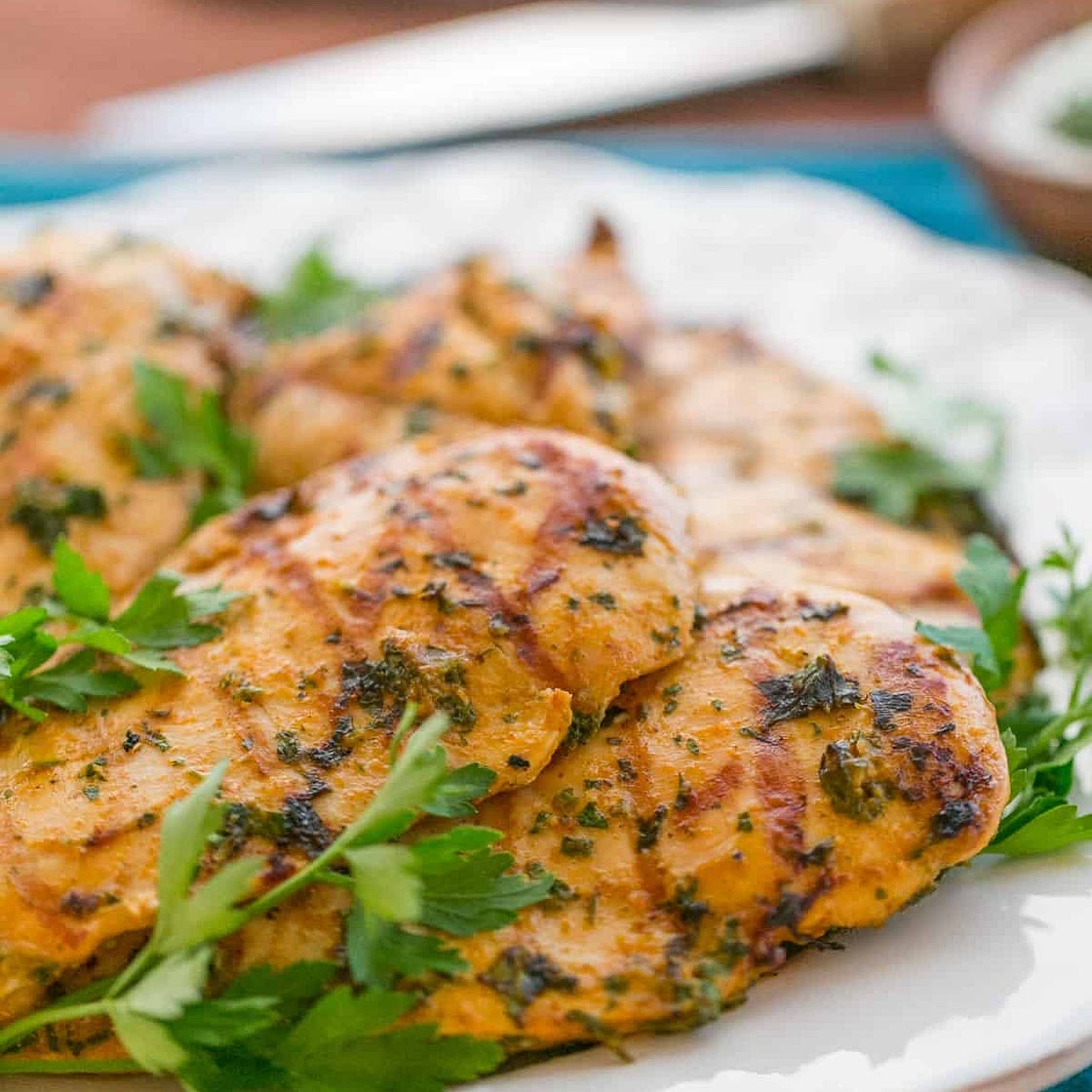 Grilled Moroccan Chicken