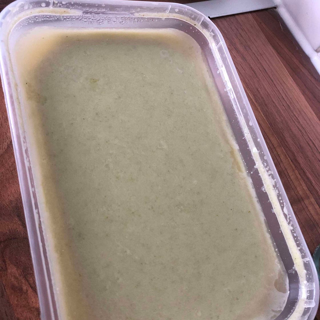 Celery Broccoli and stilton Soup