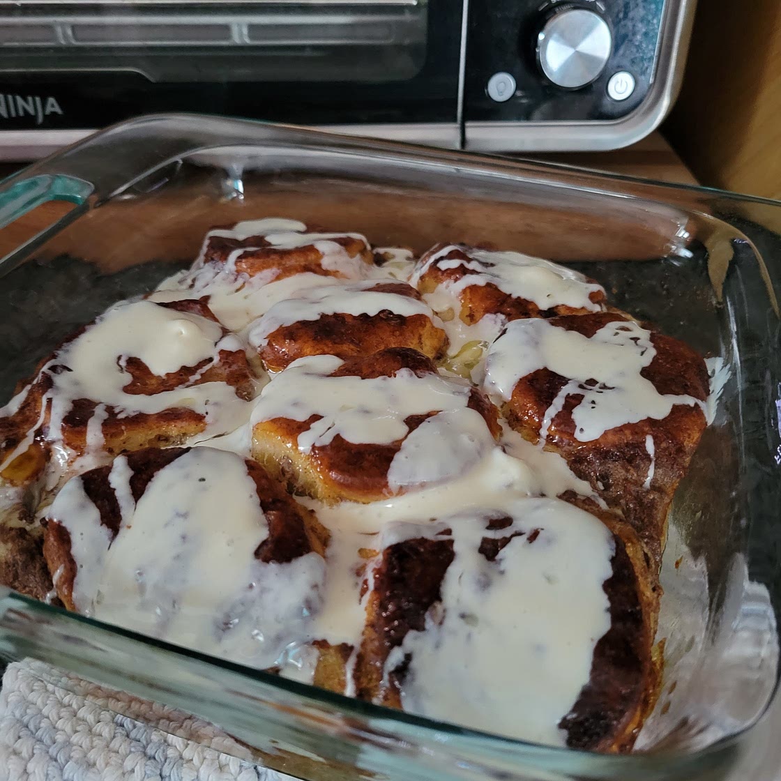 Cinnamon roll french toast