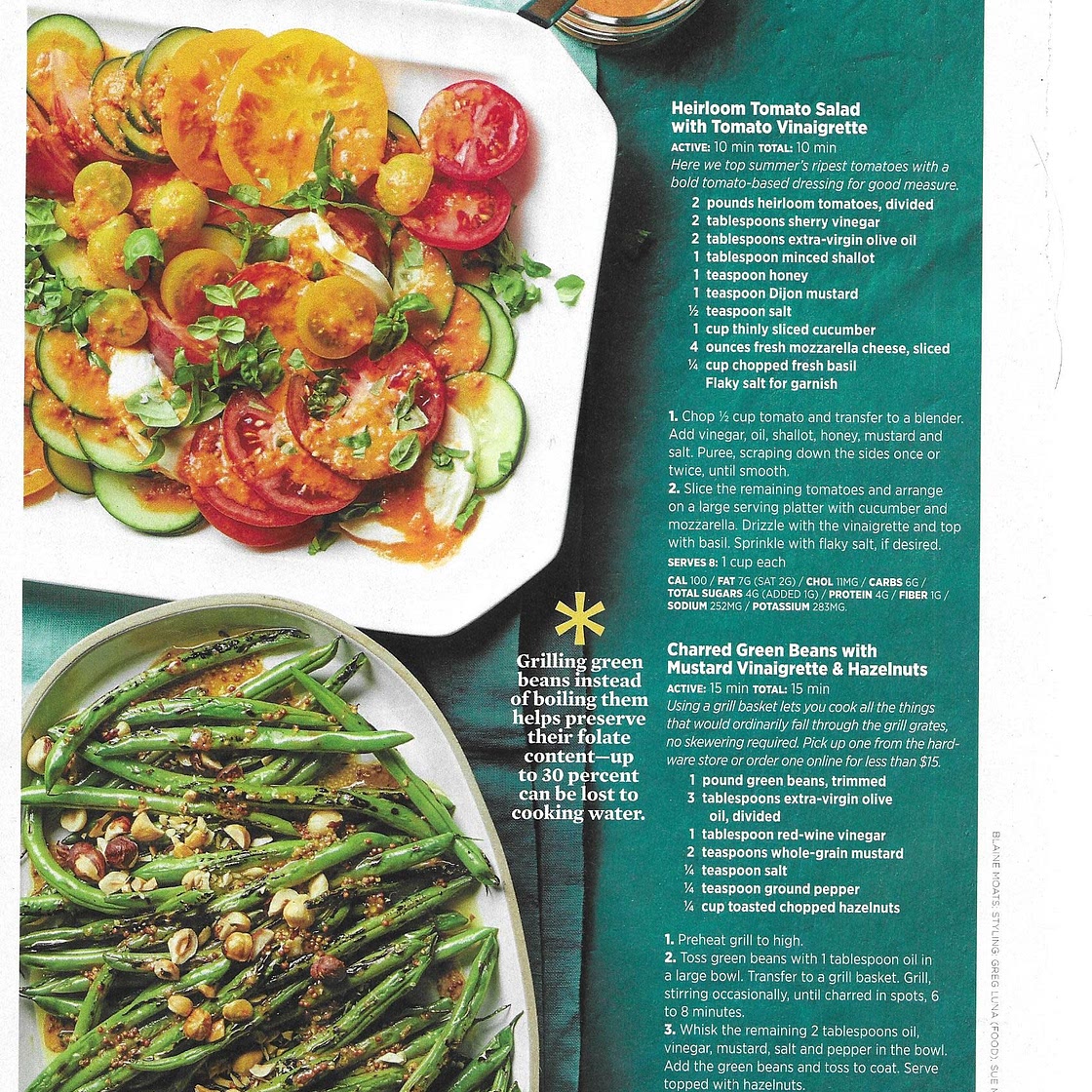 Heirloom Tomato Salad with Tomato Vinaigrette
