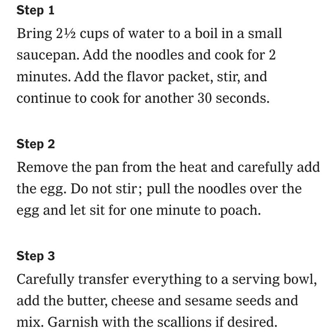 Perfect Instant Ramen
