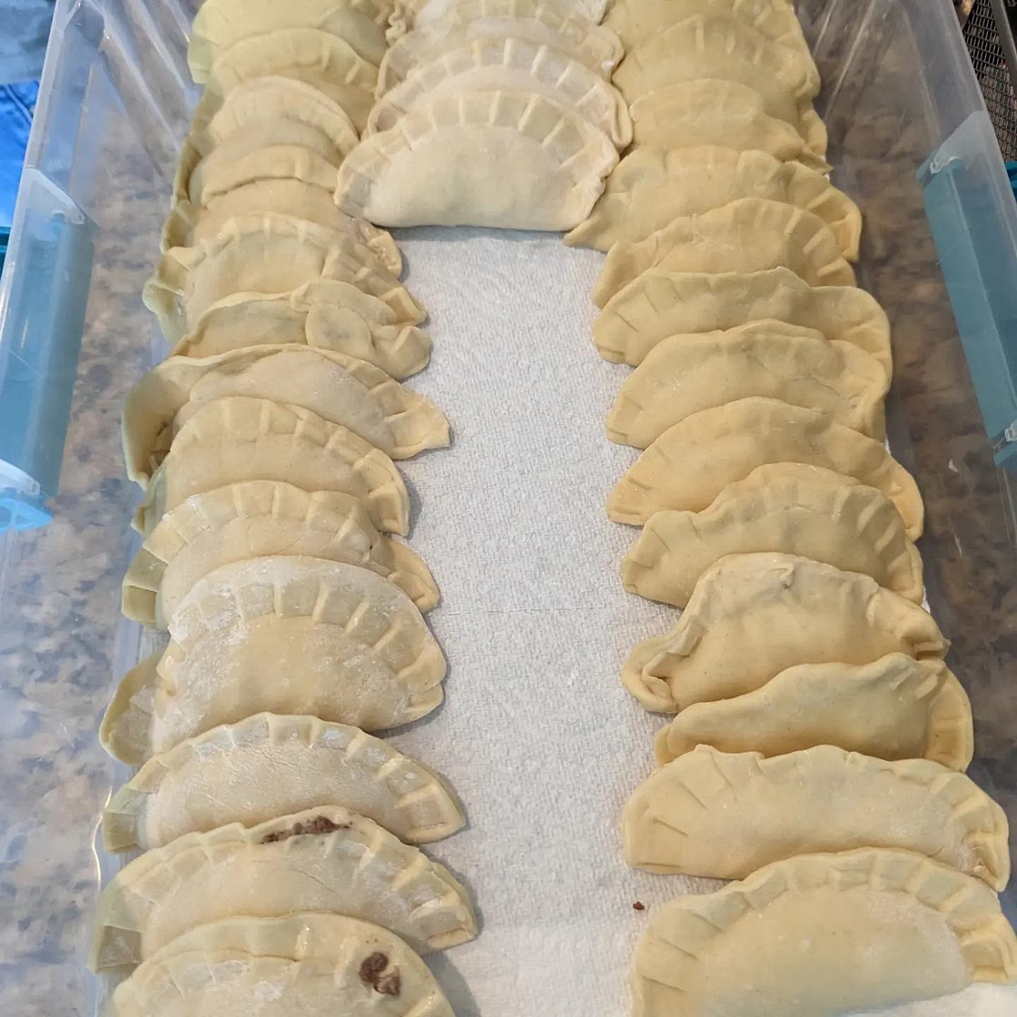 Wontons with wrappers