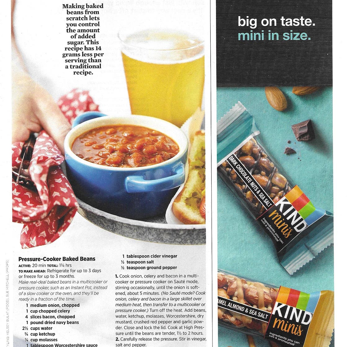 Pressure Cooker Baked Beans