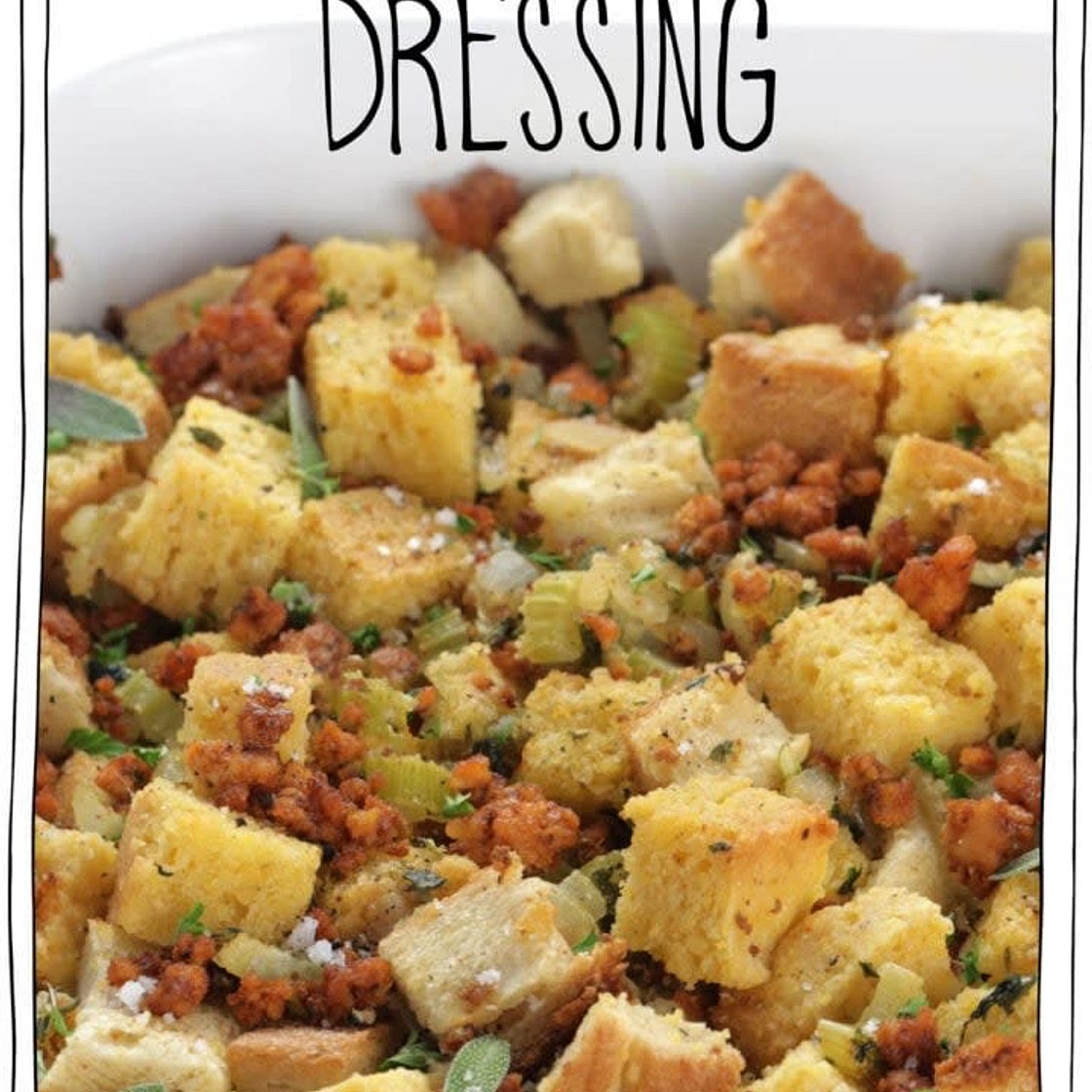 Vegan Cornbread Dressing