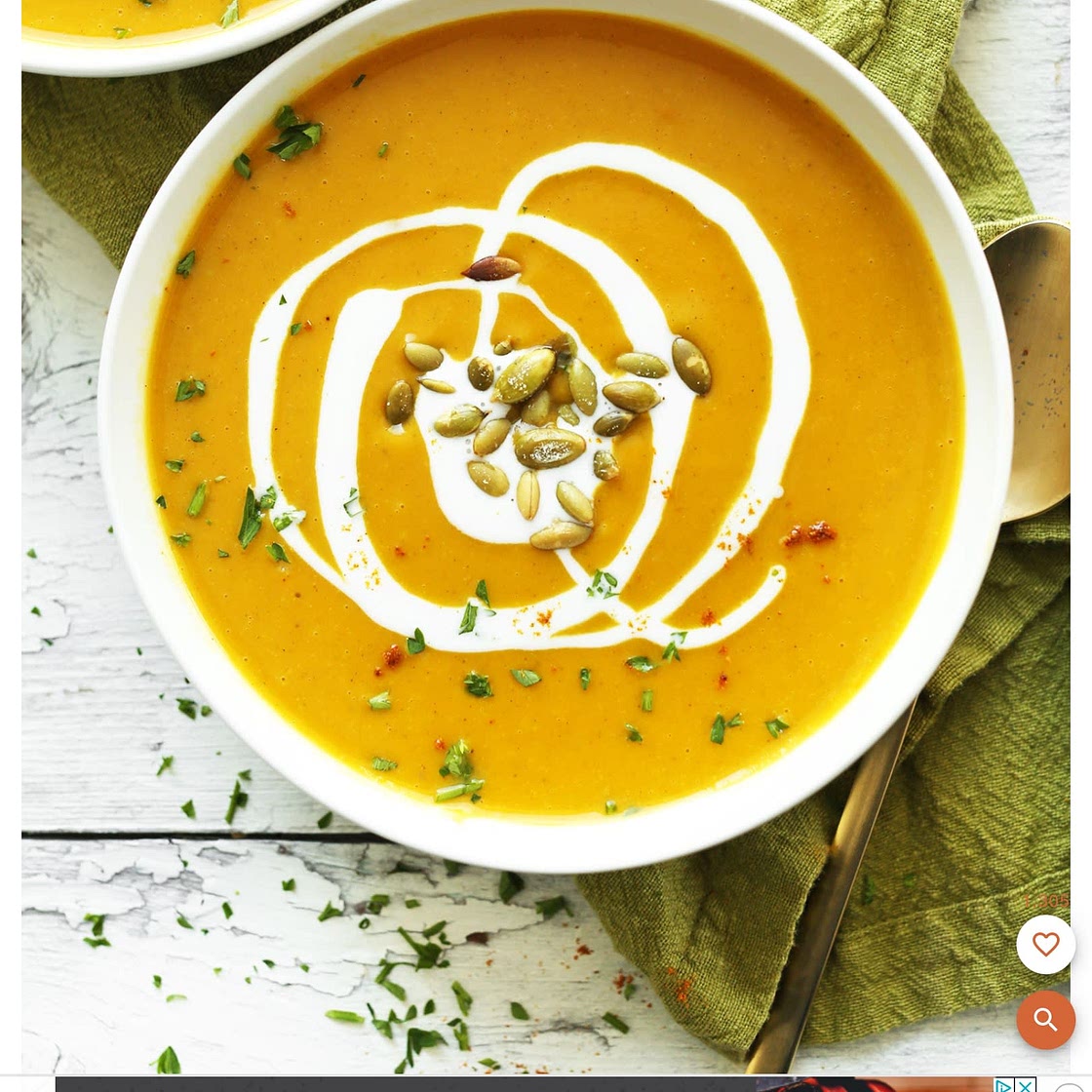 Butternut soup