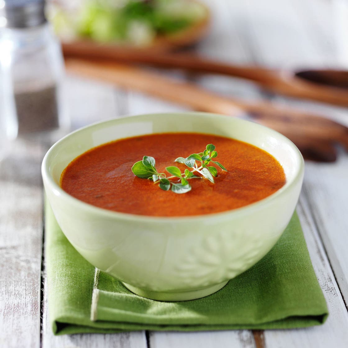 Sopa de jitomate asado