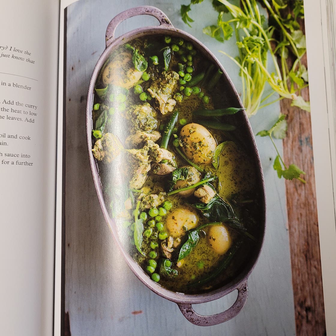 The greenest green curry