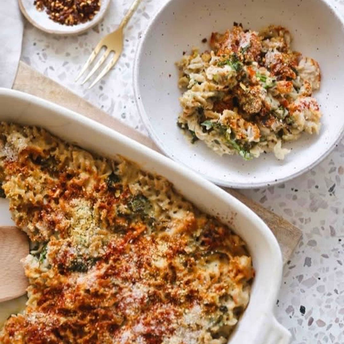 Baked Tuna Mornay 